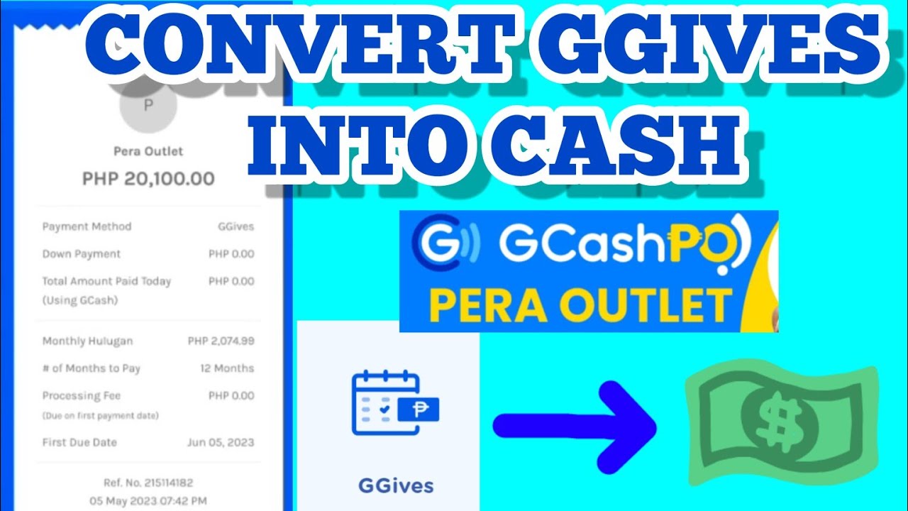 Converting Your GCash GGives Balance to Cash