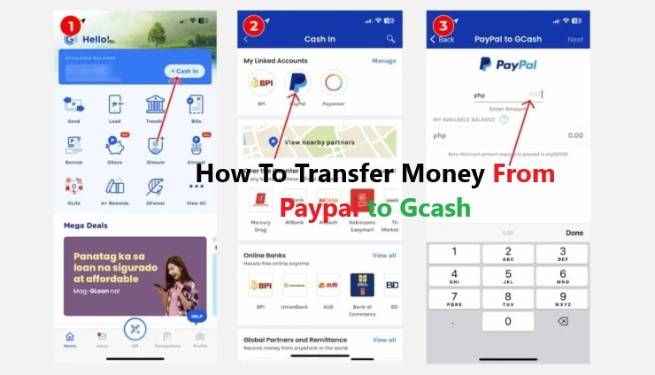 How To Transfer Money From Paypal to Gcash