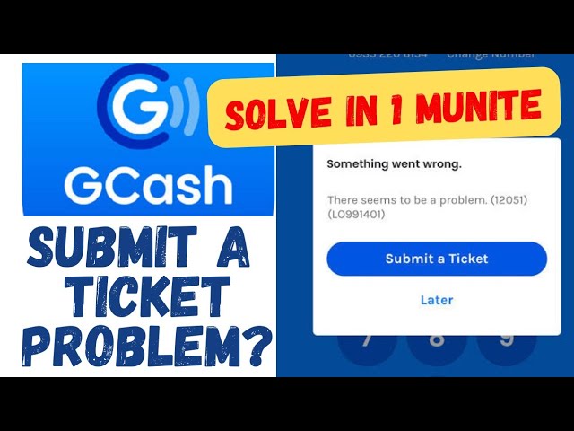 How to Submit a Ticket on GCash